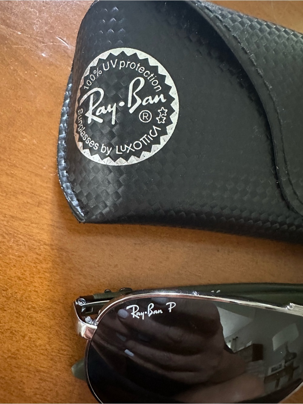 Ray-Ban Polarized Aviator Sunglasses - 8313 - Picture 2 of 6
